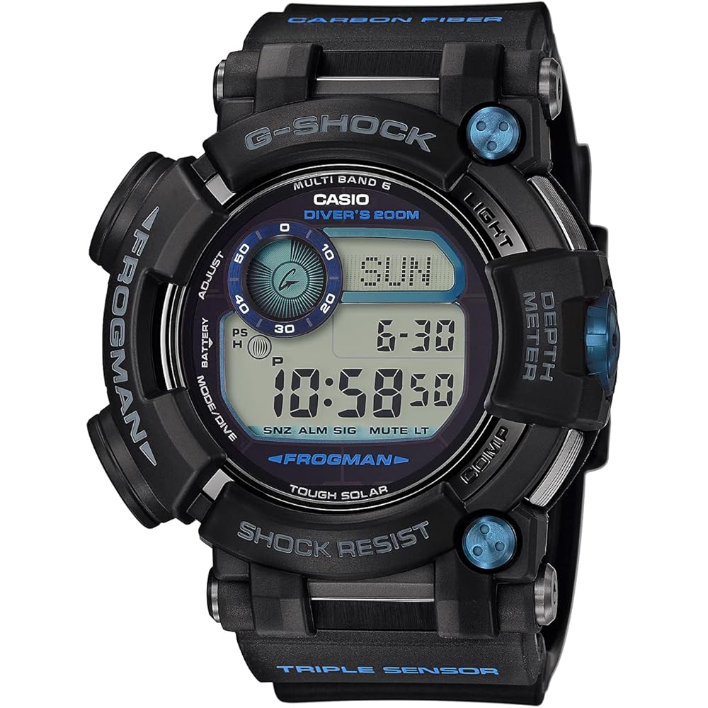 Casio G-Shock Frogman GWF-D1000B-1JF Men's Diver Watch Radio Solar Black