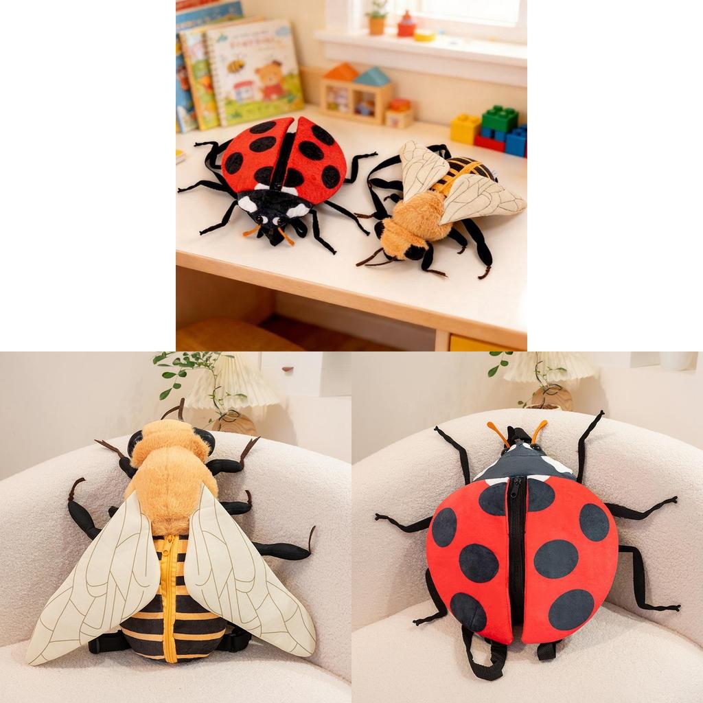 Plüschrucksack Kinder Weiches Stofftier Schultasche Für Kinder