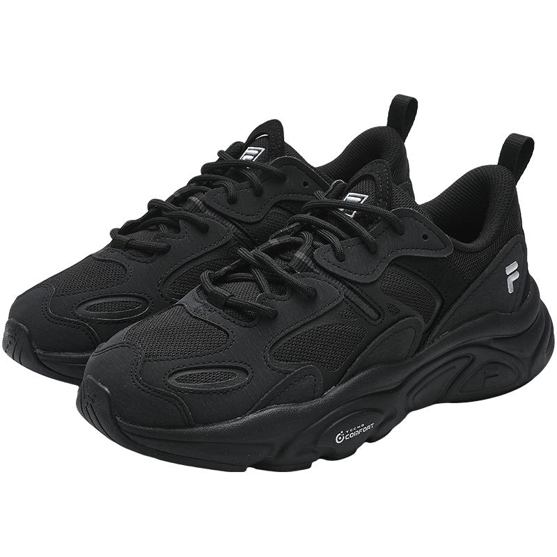 New FILA Mars 2 Low Top Casual Shoes Women's Black F52W421116FBK