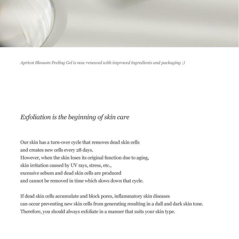 Beauty of Joseon Aprikosenblüten-Peeling-Gel