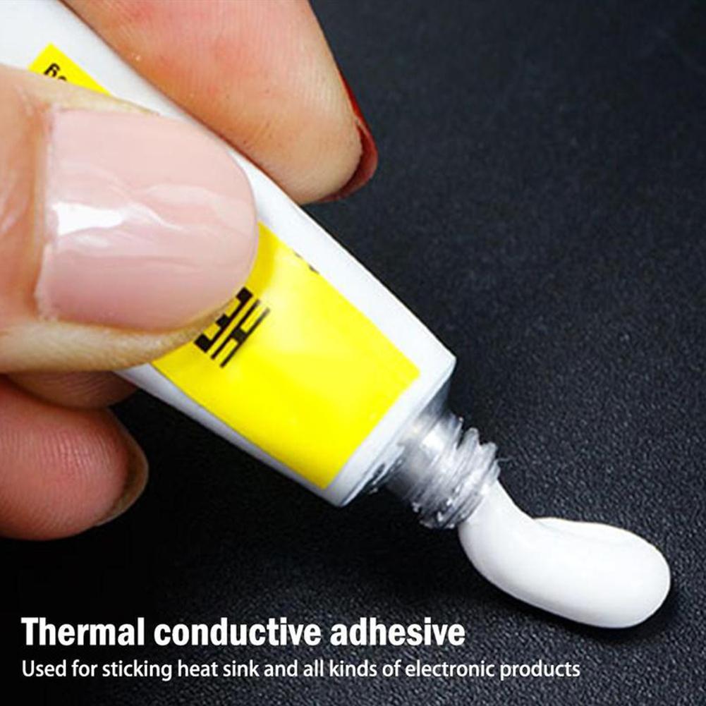 1/2/3pcs Heatsink Plaster Thermal Silicone Adhesive Cooling Paste Strong Adhesive Compound Glue For Heat Sink Sticky