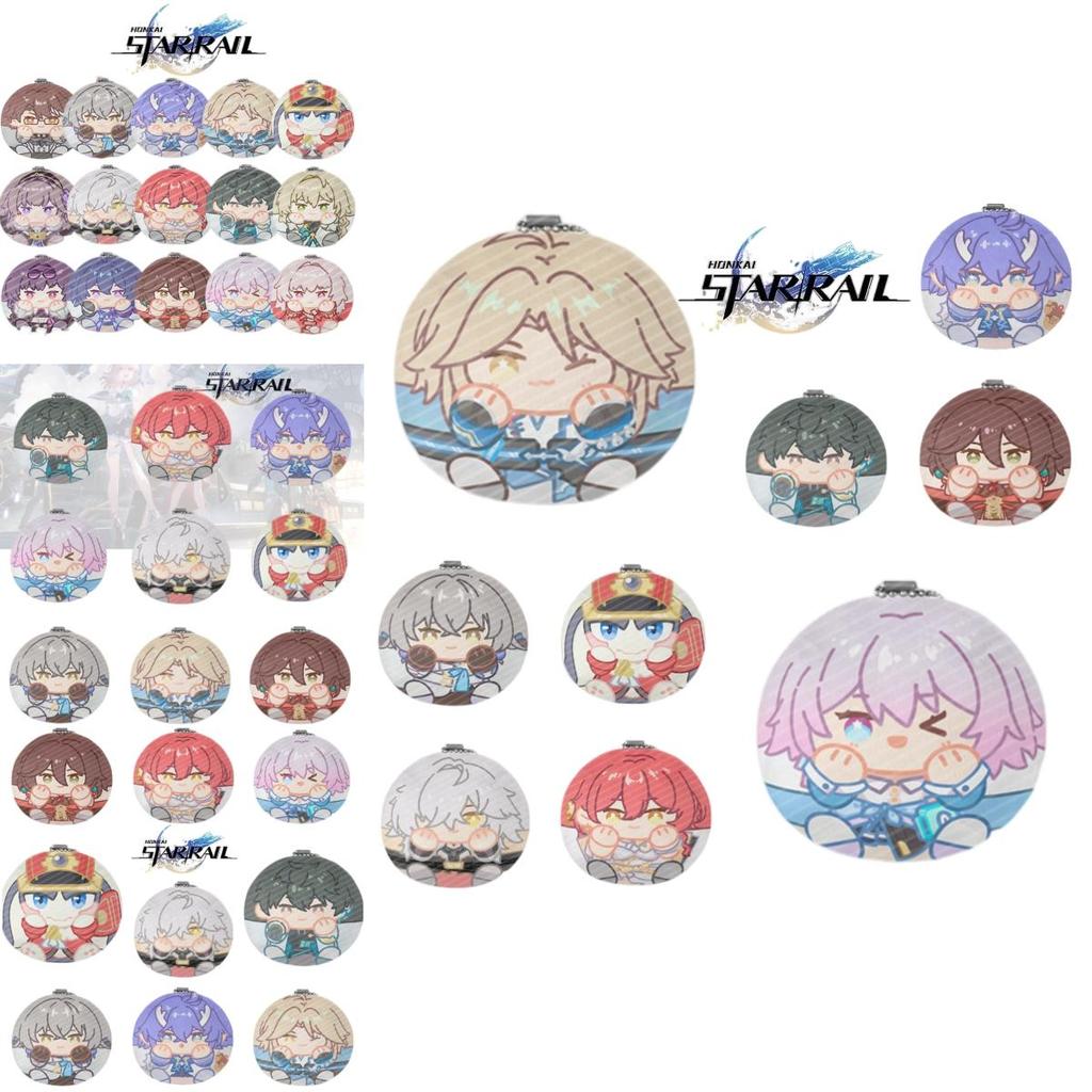 Huawei Railway Character Plush Dolls Pam, Bronya, Yanzheng And More 9cm Height