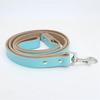 Pet Cat Puppy Dogs Leash Long Smooth PU Leather Solid Color Dog Walker