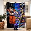 DRAGON BALL Print Decke - Weich & Bequem, für Schlafzimmer, Reise, Sofa, Heimdekoration - Geburtstags-Weihnachtsgeschenk für Freund