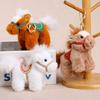 Cloud Animal Plush Horse Charm With Pp Cotton Filling For Girls Bag Decoration