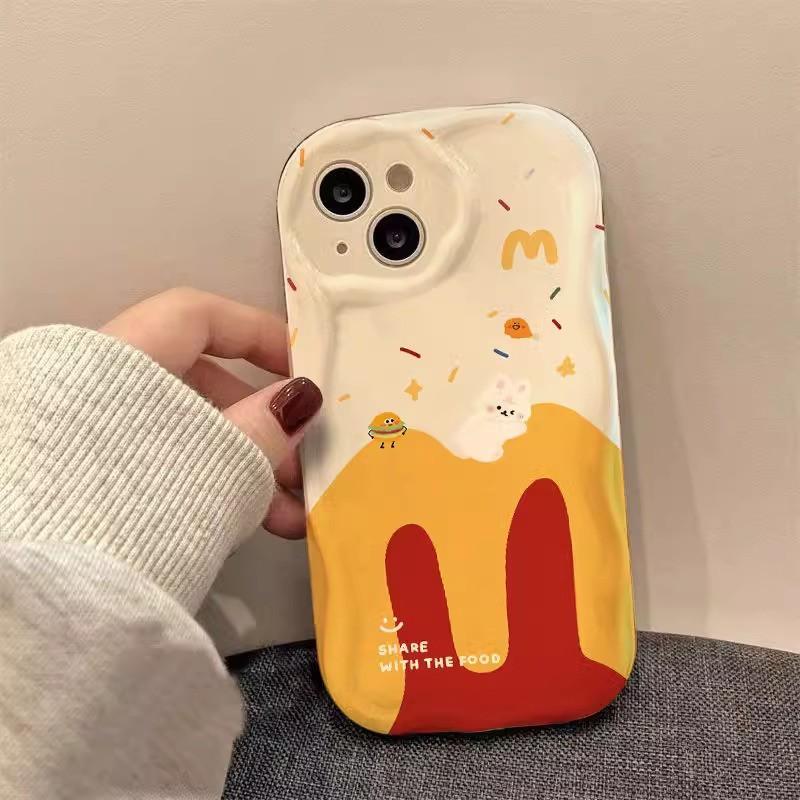 Soft Silicone Phone Case IPhone 17 Pro 16 15 Max 14 11 With Cute Cartoon Design Anti Drop Full Coverage
