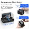 For Insta360 X5 Battery Charger Portable Charging Case Storage Box Charging Hub 3 Slots Charger Compact Camera Accessories