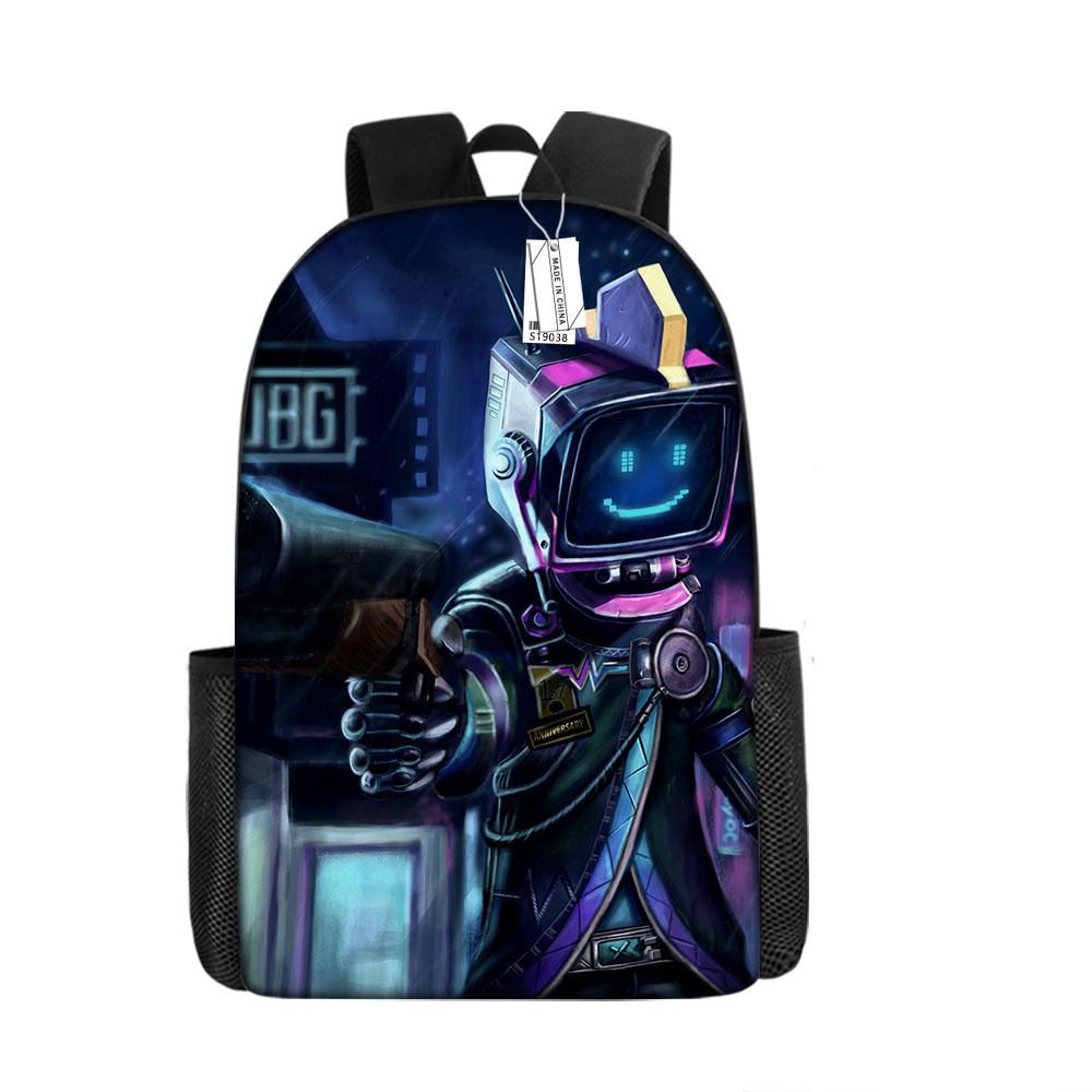 Skibidi Toilet Character Kids Backpack With Breathable Oxford Cloth For School Use