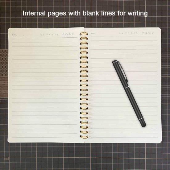 Yousheng Witch's Herbal Notebook Vintage Spiral Bound Plant Journal with Bookmark Mystical Aesthetic Diary for Botany Notes