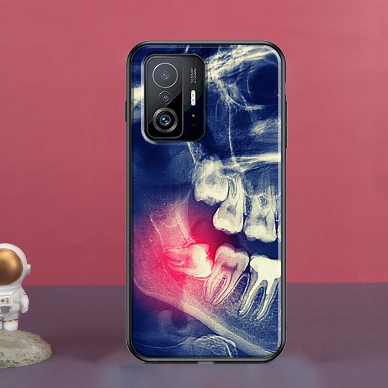Dentist Tooth Pattern For POCO X5 X3 F5 Pro X4 F4 GT M5s C40 F3 Case For Xiaomi 13 Lite 12 11T 12T Pro 12X Cover