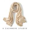 MERRILAMB High Quality Unisex 100% Cashmere Scarf Winter Fashion Plain Solid Warm Cashmere Shawl Wrap Long Scarves for Women Men