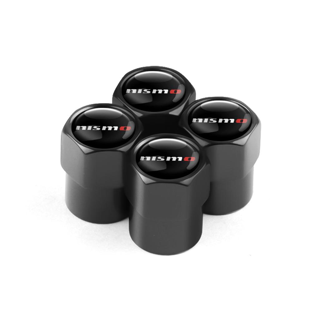 4pcs Car Metal Wheel Tire Valve Caps Stem Case For Nissan X-trail Qashqai Note Juke Sentra Patrol Navara Micra Car Accessories