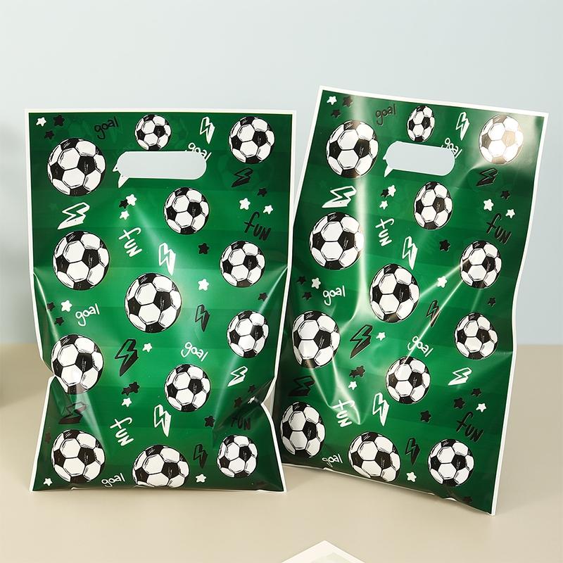 Football Soccer Birthday Party Decoration Kids Soccer Sports Theme Tableware Banner Gift Bags Supplies Set For Boy Favor