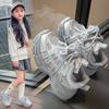 Girls' Soft Sole Sneakers 2025: Spring/Autumn Casual Shoes for Students, Ages 6-12.
