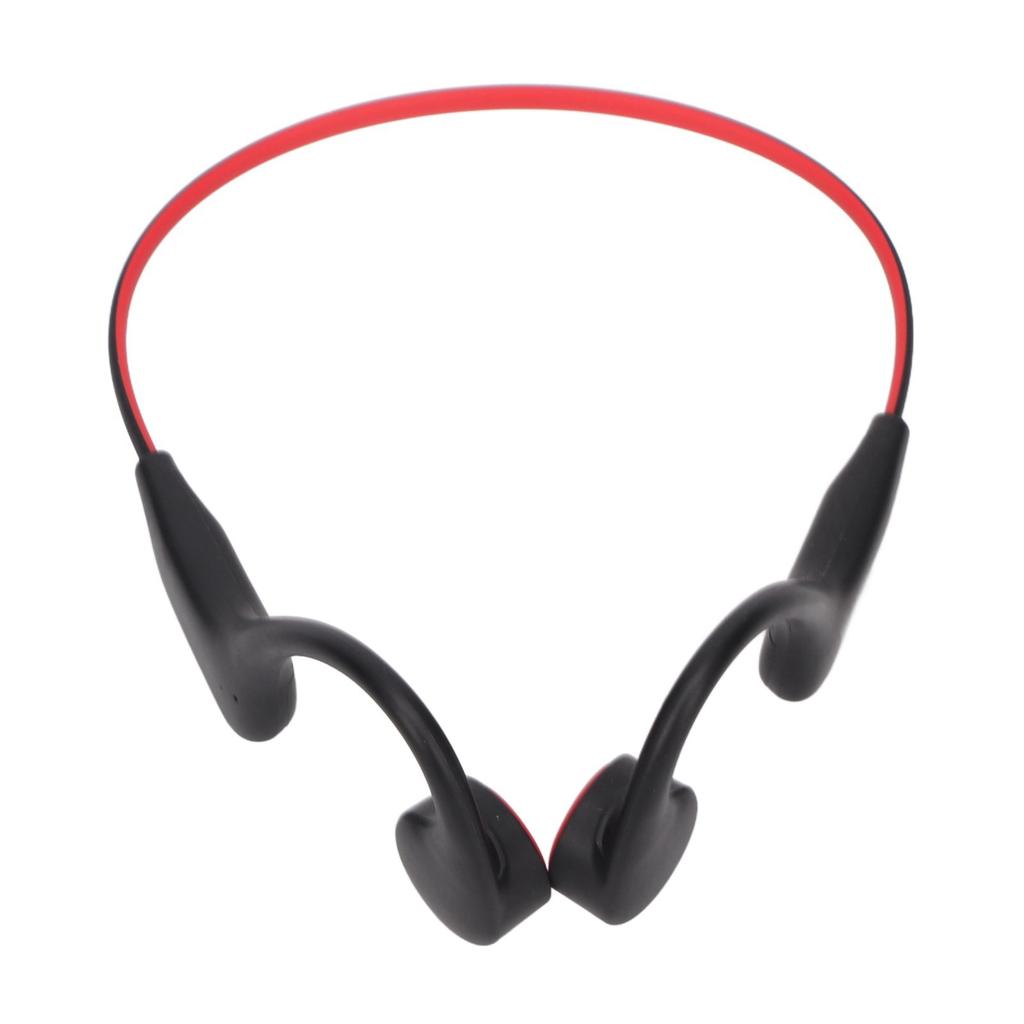 Bone Conduction Bluetooth Headphone Stereo IP68 Sweat Proof Open Ear Wireless Headset with Mic for Running Driving