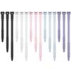 5 Pcs Cable Ties Wire Organizer Straps Multipurpose Reusable Silicone Computer Fastener Home Office For Earphone Elastic