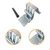 2 Garage Door Roller Brackets, Mounting Brackets for Electric Swing Gates, And Wear-resistant Parts
