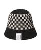 Seullipiseullib Chessboard Charcoal Bucket Hat