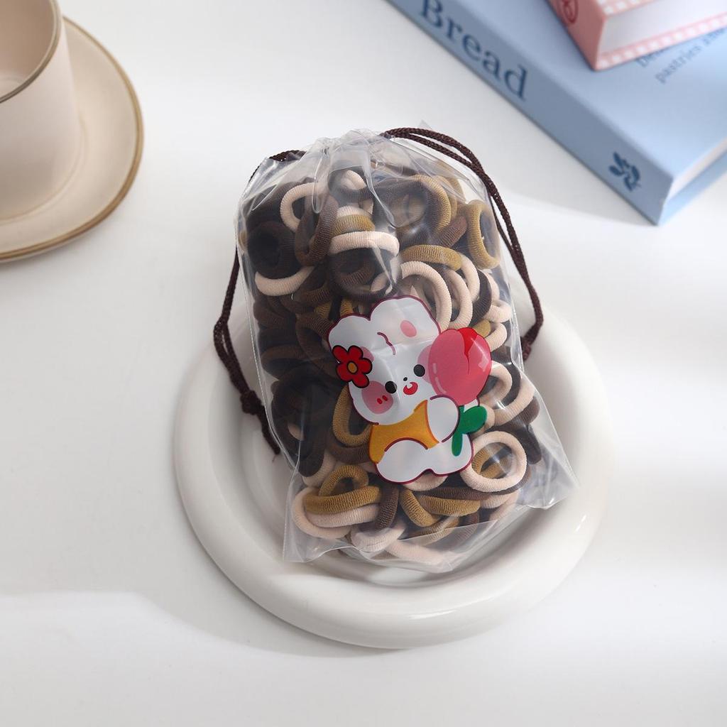 Small 2023 Baby Hair Ring: Cute Rubber Band Hair Accessories for Girls