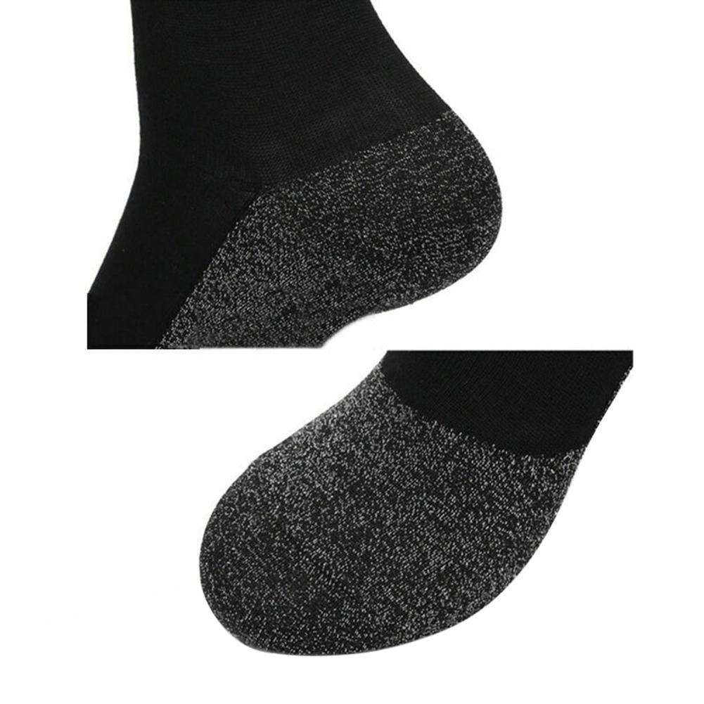 1 Pair 35 Below Winter Warm Socks Women Men Aluminized Fiber Thermal Long Socks for Outdoor Sport