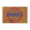 Independence Day Decorative Door Mat - Indoor Outdoor Carpet Home Floor Mat - Rubber Entrance Bathroom