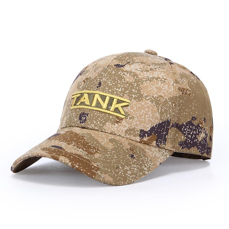 Camouflage Cap Men s Outdoor Baseball Cap Embroidered Letter Sunshade Cap Spring Autumn Sunscreen Cap