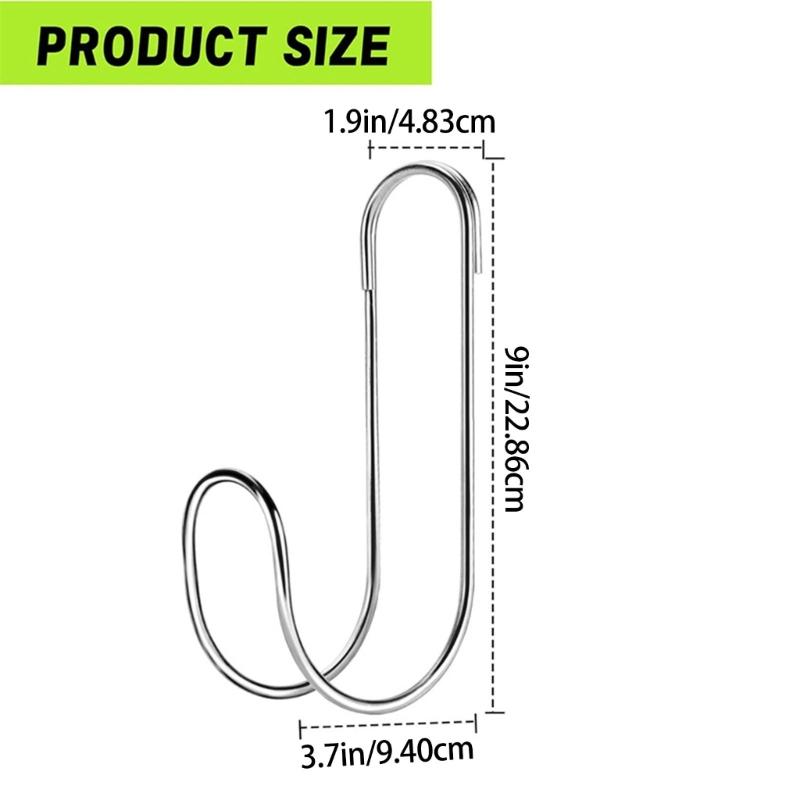 2PCS Flexible Garden Hose Storage Hook Weatherproof 304 Stainless Steel Water Pipe Hangers Outdoor Equipment Organizers