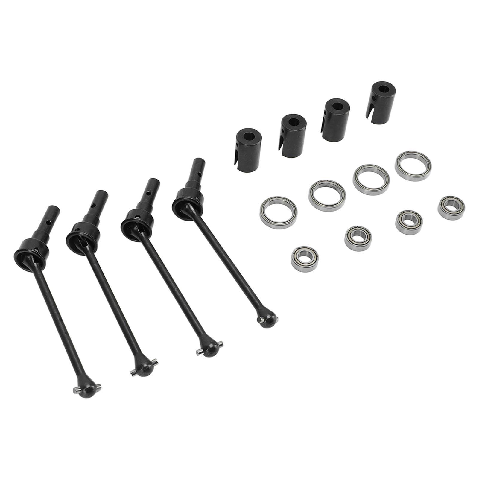 

RC Drive Shaft Hard Steel Wear Resistance RC CVD Drive Shaft for Traxxas Maxx for WideMaxx and Other 1/10 RC Cars Black