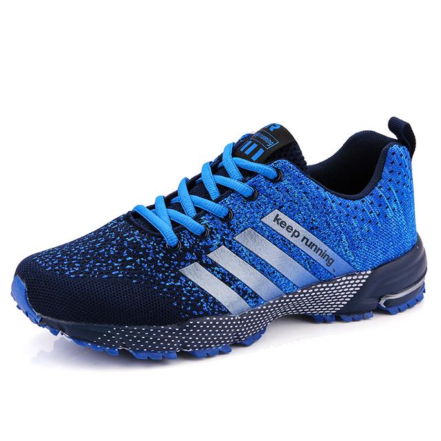 Men 'S Hiking Shoes Plus Size 47 Breathable Man Sports Sneakers Lace Up Comfort Running Shoes Athletic Training Footwear