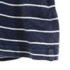 Lacoste Made In Japan Border Pattern Short Sleeve Polo Shirt 4 Navy Fawn Men's Used