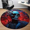 1pc Gothic Skull Chair Carpet for Office Non-Slip Mat for Office - Decorative Floor Mat  yy251030195