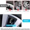 BSIRU1 4pcs Bat Alloy Car Tire Valve Cap Air Stem Cover for Chevrolet Cruze Aveo  for Honda Civic Fit Jazz Accord for Ford Focus Fiesta