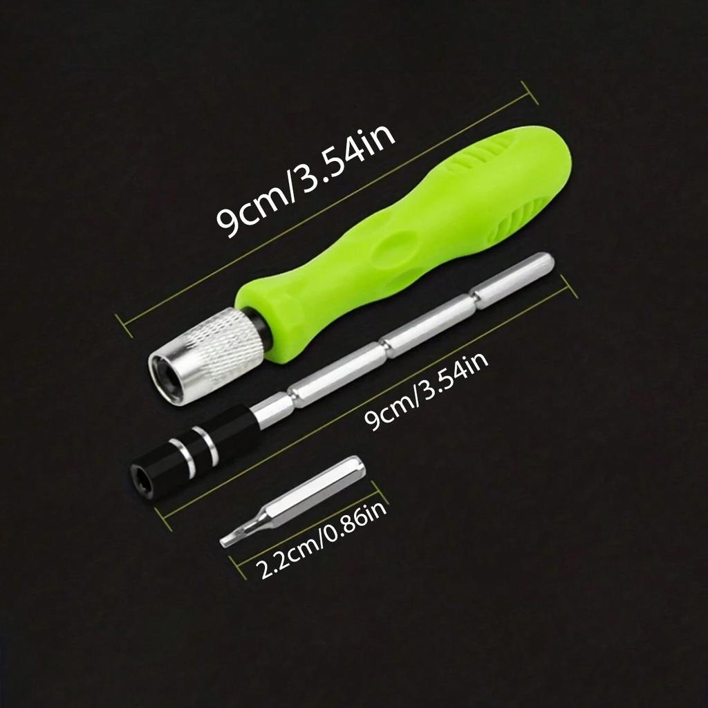 Screwdriver Set 33 In 1 Phillips Torx Hexagonal Precision Screw Driver Bit Manual Repair Tool for iPhone PC Camera Watch Glasses