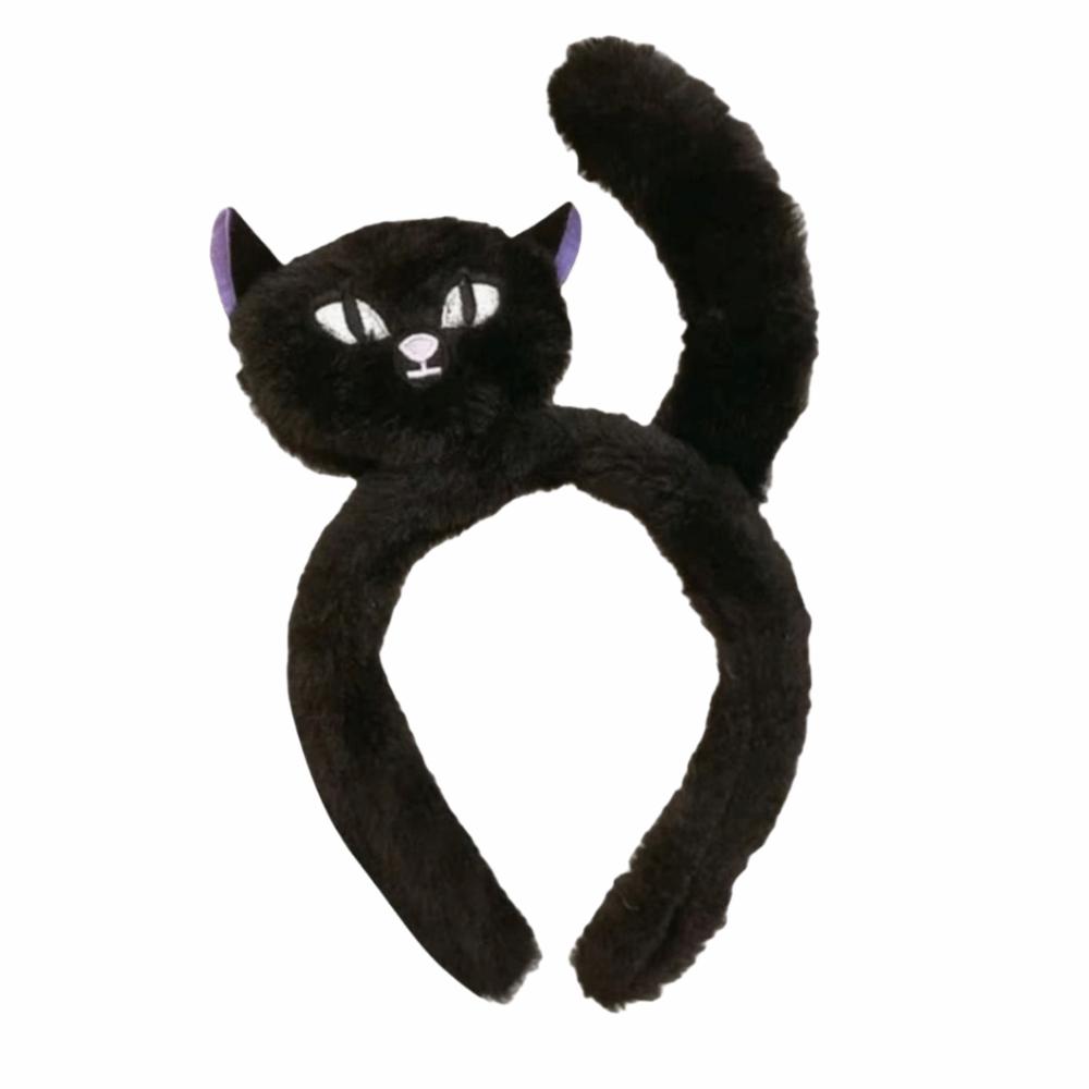 Plush 3D Spider Headband Cute Flexible Spider Headband Fashion Halloween Hair Hoop Hair Decoration