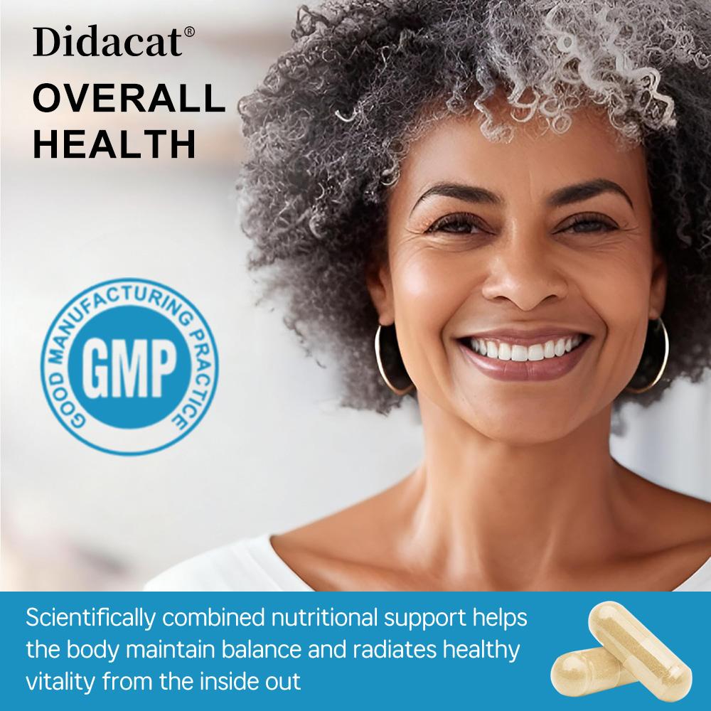 Didacat Glucosamine Chondroitin 1000MG with Collagen & MSM, 120 Capsules Joint Support Supplement