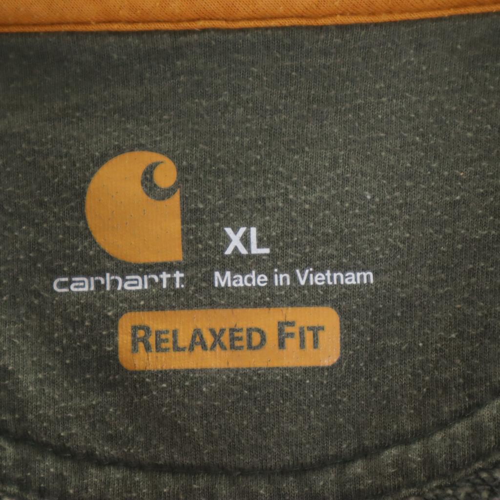 Carhartt 103873 Long sleeve Sweatshirts XL khaki Men's Used