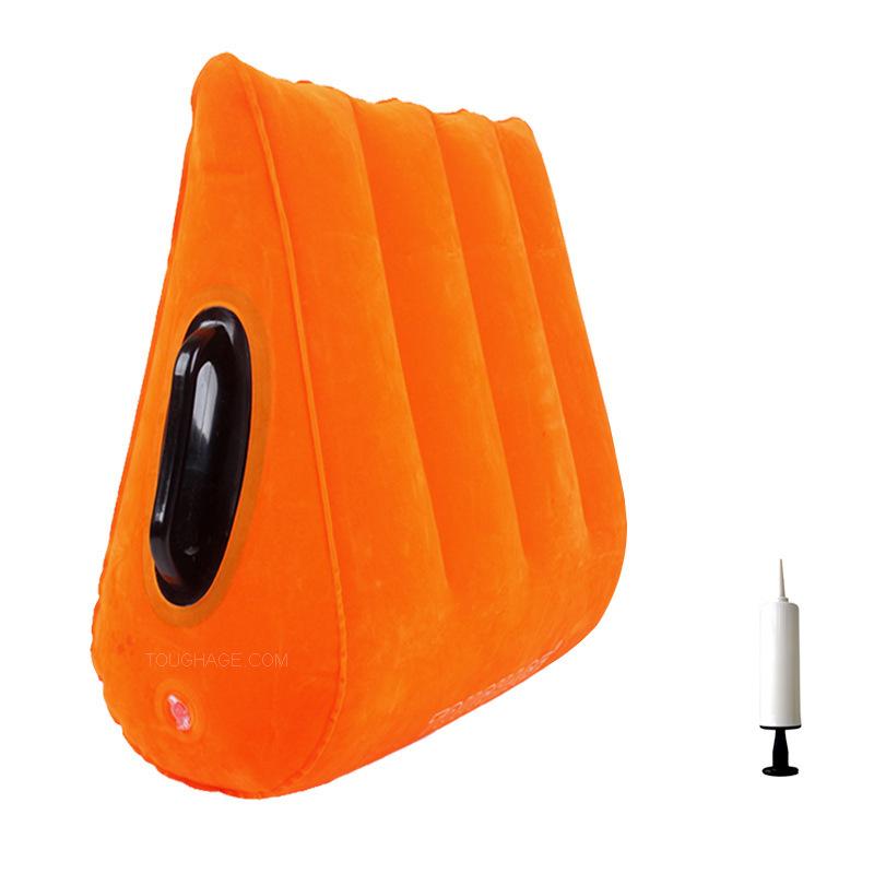 Inflatable Sex Pillows Toys Adults Toys Position Cushion Triangle Ramp Furniture Couples Love Body Positions For Deeper Position