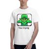 Crying Skeleton Men Womens T Shirt Clashes Royaleds Game Hipster Tee Shirt Short Sleeve TShirts Cotton Summer Clothing