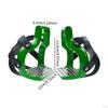 Riding Pedals Reinforced Assembly Inserts AntiSlip Rubber Protection Lightweight Equipment Suitable