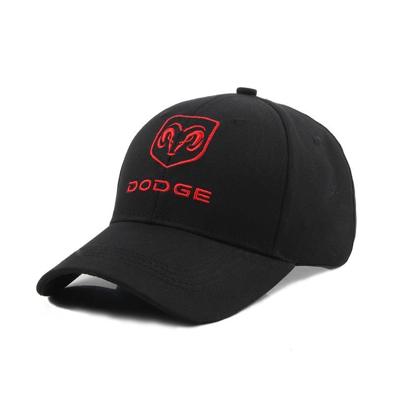 

Креативная хлопковая бейсболка с вышивкой логотипа Dodge, Snapback, подходит для спортивных мероприятий на открытом воздухе, гонок Формулы 1, унисекс, деловой подарок
