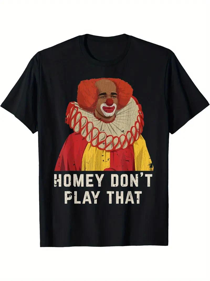 Vintage Homey Don T Play That Homey The Clown T-Shirt Selected Pure Cotton XXL