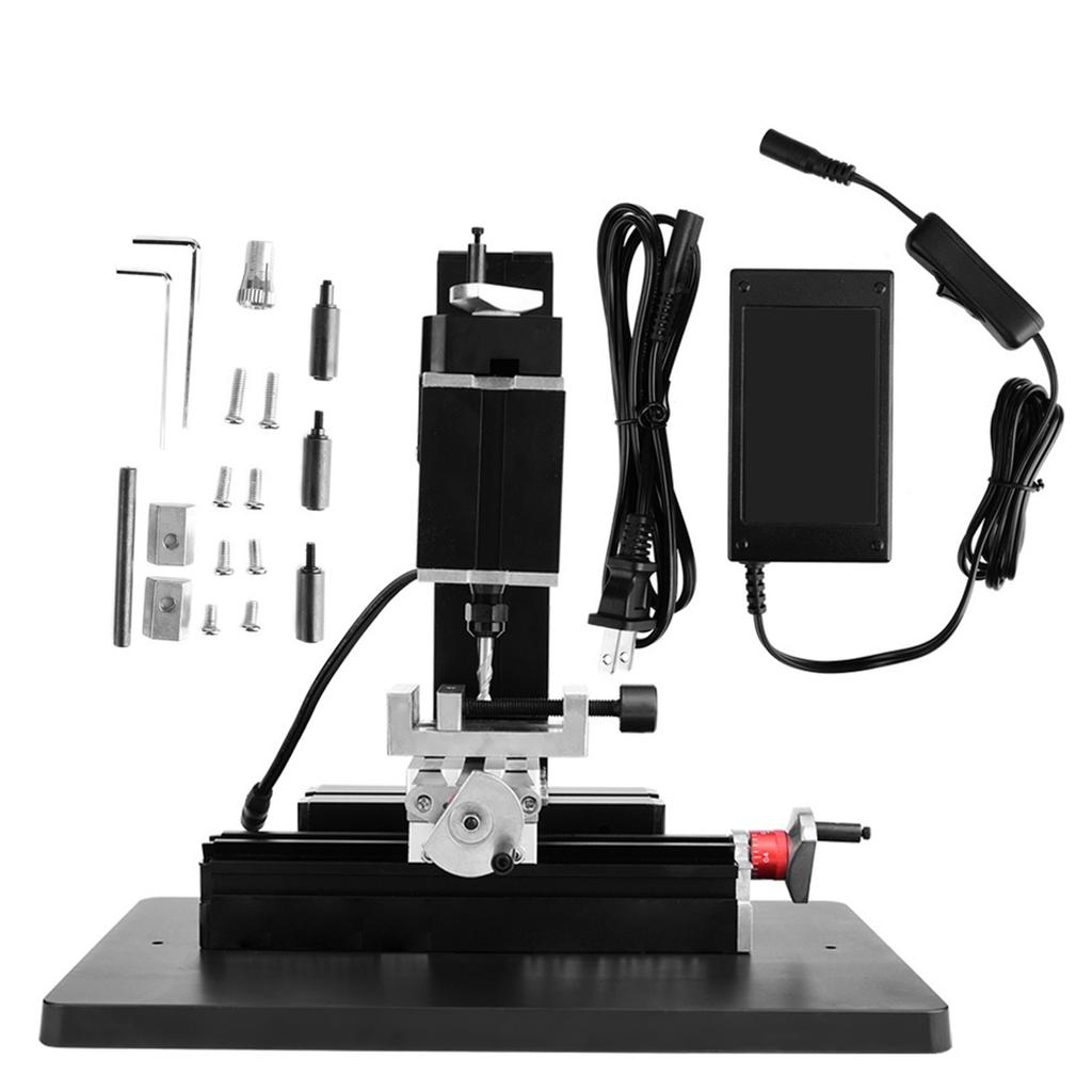 60W 12000RPM Mini Metal Lathe DIY Miniature Milling Machine Miller 100?240V
