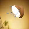 360 Rotated LED Night Light USB Charging Cabinet Light Wall Lamps  Corridor Home Bathroom