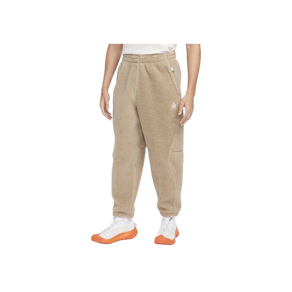 Nike ACG Therma-Fit Adv Solid Color Comfortable Loose Warm Knitted Sports Pants Unisex bottoms Khaki Light-Iron Summit-White FV8828-247