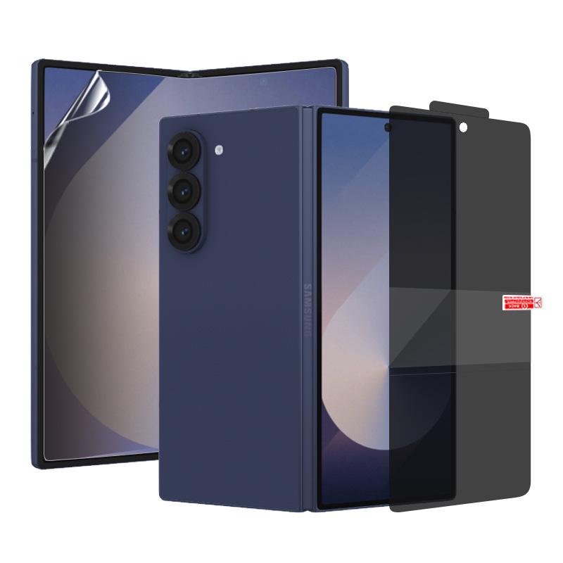 Samsung Z Fold 7/6 HD Matte Anti-Fingerprint Privacy Film - Self-Healing, Anti-Scratch, Hydrogel Protector for Folding Screens.