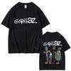 Heiße Alternative Rockband Gorillaz Grafik T-Shirts Herren Damen Hip Hop Mode T-Shirt Sommer Männlich Lässig Weiche Baumwolle T-Shirt Oberteile