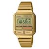 Cio A120WEG-9A Unisex Retro Digital Watch Gold