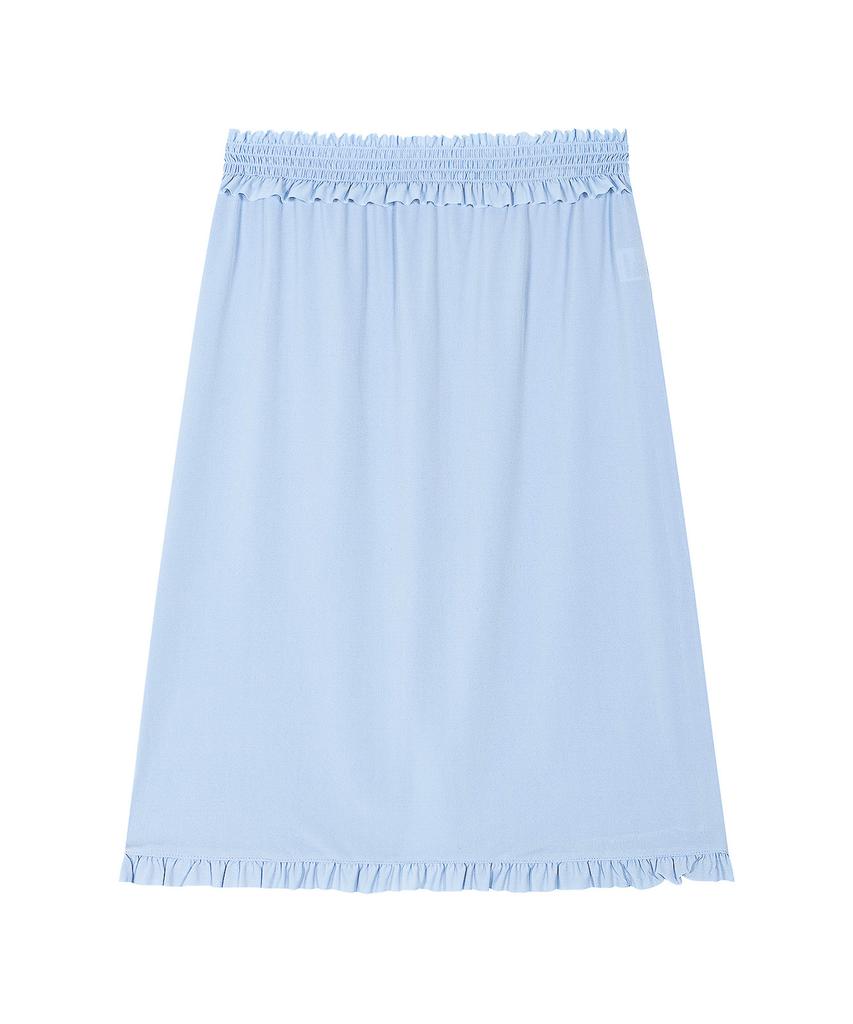 Pabpeljeu Overlace Layered Skirt [Blue]