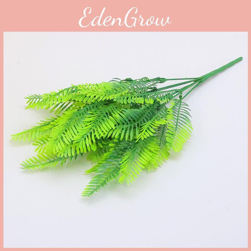 Leaf Synthetic Fern With Durable Plastic For Wedding Decor And Props Photography