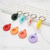 Soft Liquid Silicone Protective Case For Apple 2021 Airtag Tracker Protective Sleeve Locator Hangable Keychain Cover Accessories